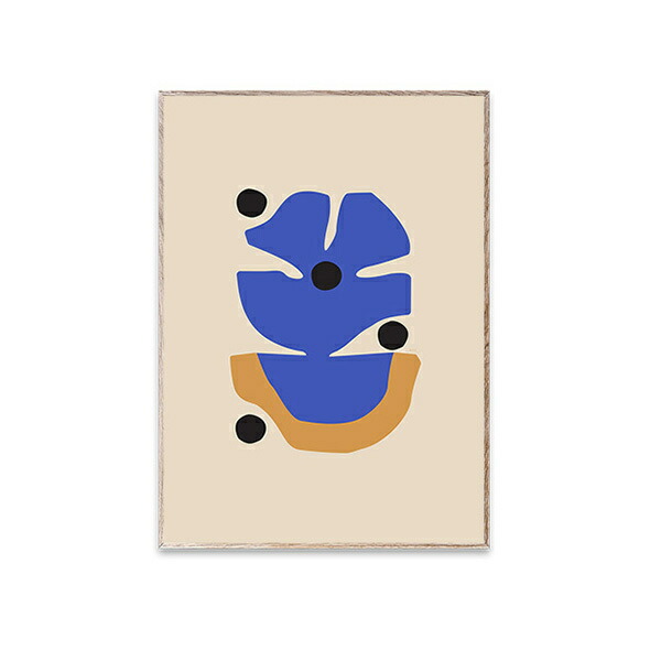 【キャンペーン対象】【お取り寄せ】 Paper Collective (ペーパーコレクティブ) ポスター 30×40/50×70/70×100 Flor Azul 北欧 インテリア/日本正規代理店品
