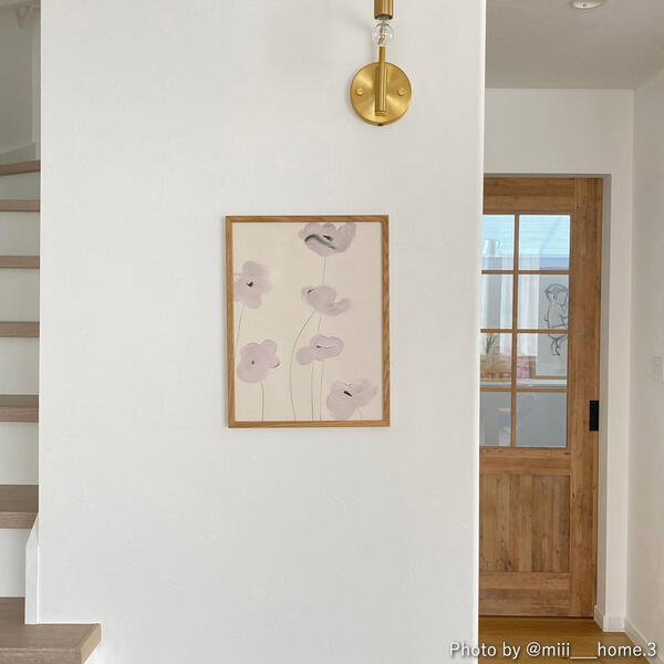【キャンペーン対象】【お取り寄せ】 Paper Collective ペーパーコレクティブ ポスター 30×40/50×70 White Vallmo アートポスター 花 インテリア 北欧 おしゃれ 現代アート ウォールインテリア 花の絵画 花の絵 インテリア絵画おしゃれ 現代アート絵画