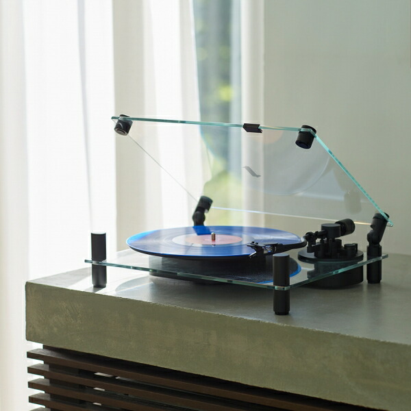 【お取り寄せ】 TRANSPARENT (トランスペアレント) Transparent Turntable（トランスペアレント ターンテーブル） ブラック/ホワイト 北欧/スウェーデン/スピーカー/オーディオ/インテリア