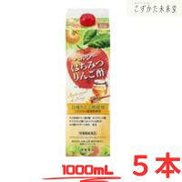 トキワ ヘルシーはちみつりんご酢 1000ml 5本セット 有機りんご酢 ローヤルゼリー 高麗人参エキス｜こずかた未来堂　店 11,431円