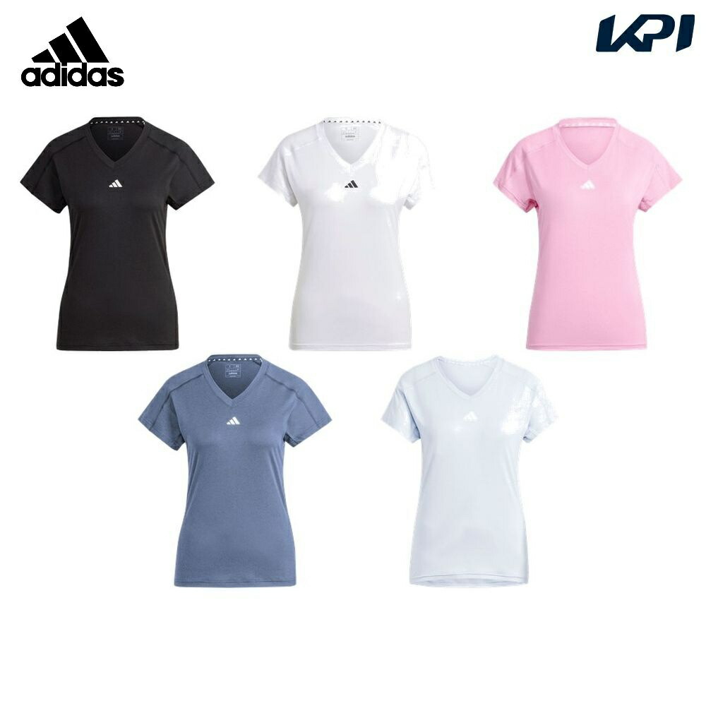 【楽天市場】アディダス adidas ランニングウェア レディース AEROREADY トレイン エッセンシャルズ ミニマル ロゴ Vネック ...