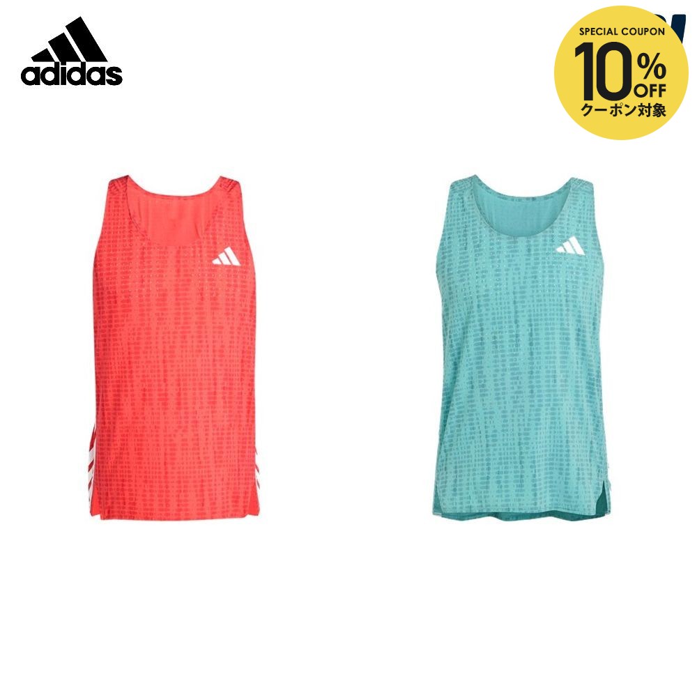 【楽天市場】【10％OFFクーポン対象】アディダス adidas ランニングウェア メンズ アディゼロ ランニング シングレット JTQ55