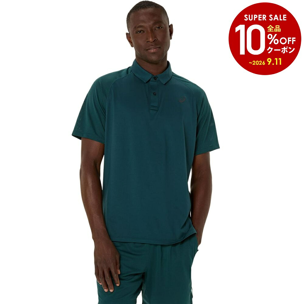 【10％OFFクーポン対象】アシックス asics マルチSPウェア メンズ ACTIBREEZE ベンテッドメッシュポロシャツ 2031E891-300 2025SS