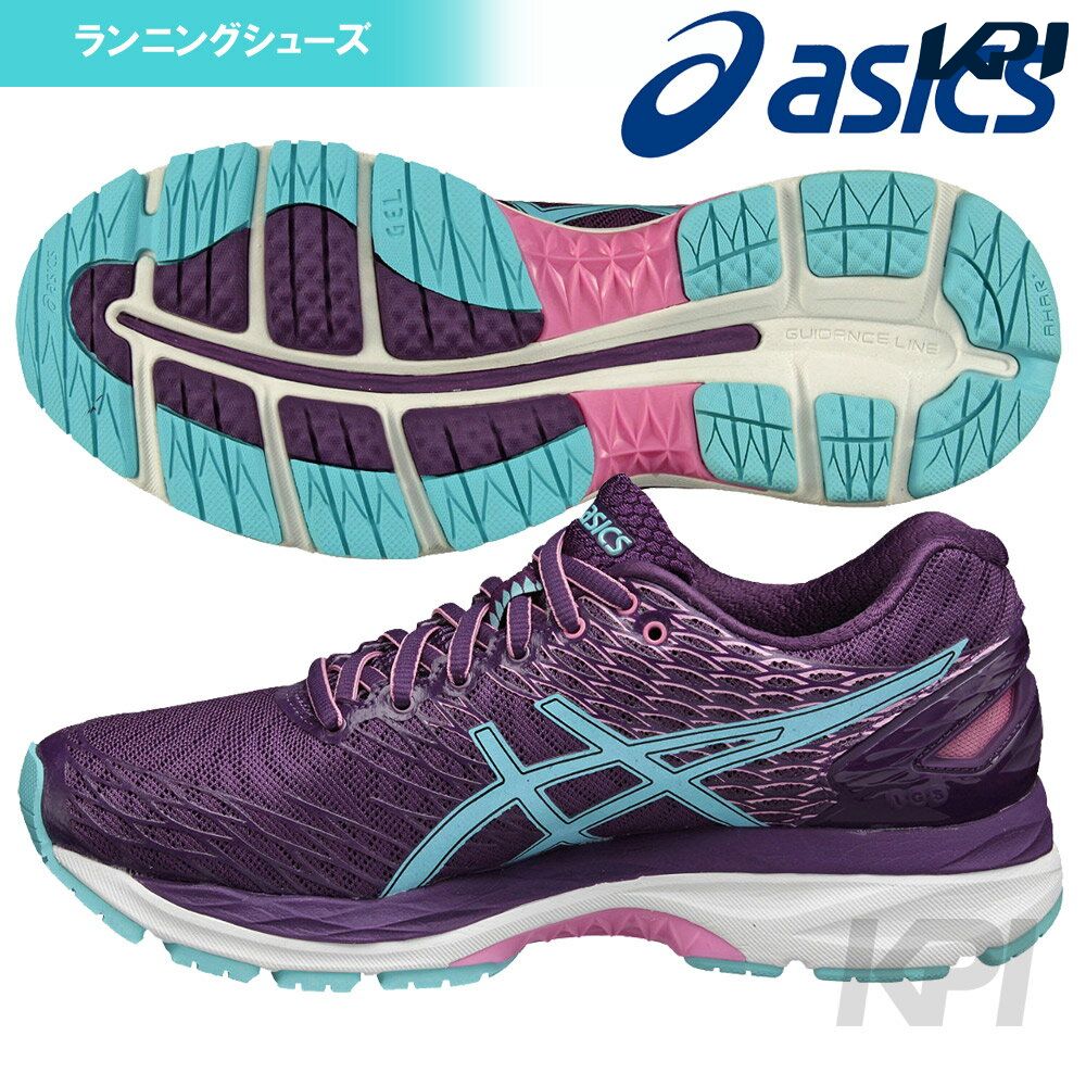 asics gel nimbus  18 womens purple