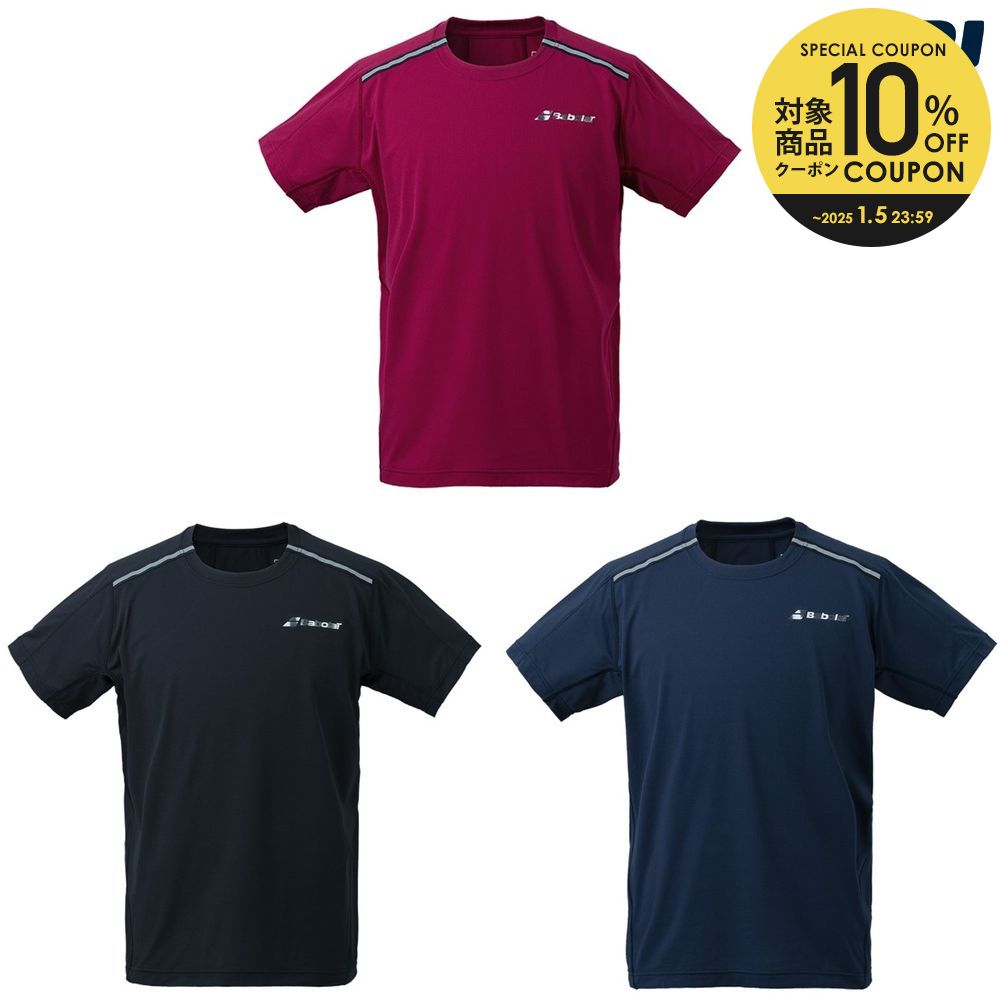 楽天市場】【全品10％OFFクーポン〜10/30】バボラ Babolat テニスウェア メンズ CLUB SHORT SLEEVE SHIRT  ショートスリーブシャツ BUP1510C 2021SS【レビュー特典対象】 : KPI