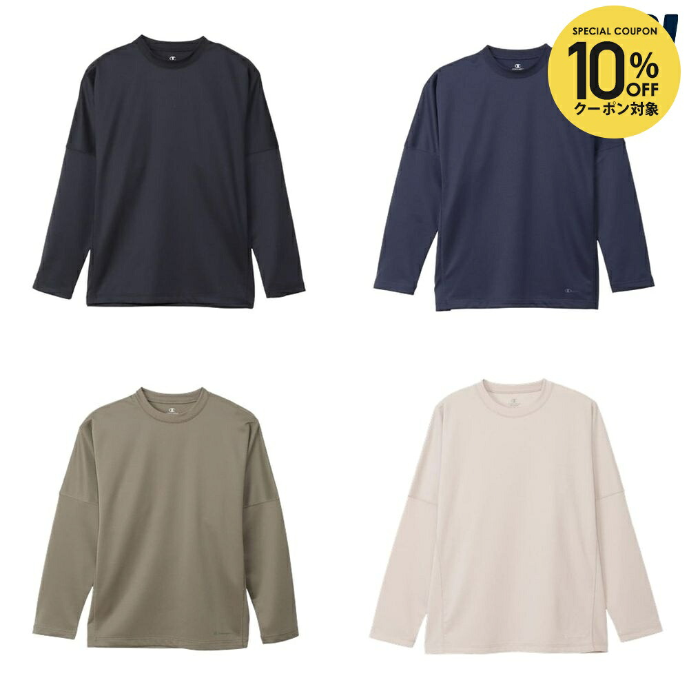 【10%OFFクーポン対象】チャンピオン Champion リカバリーウェア ロングスリーブTシャツ ユニセックス 長袖 LONG SLEEVE C3-CS490 2025FW|KPI
