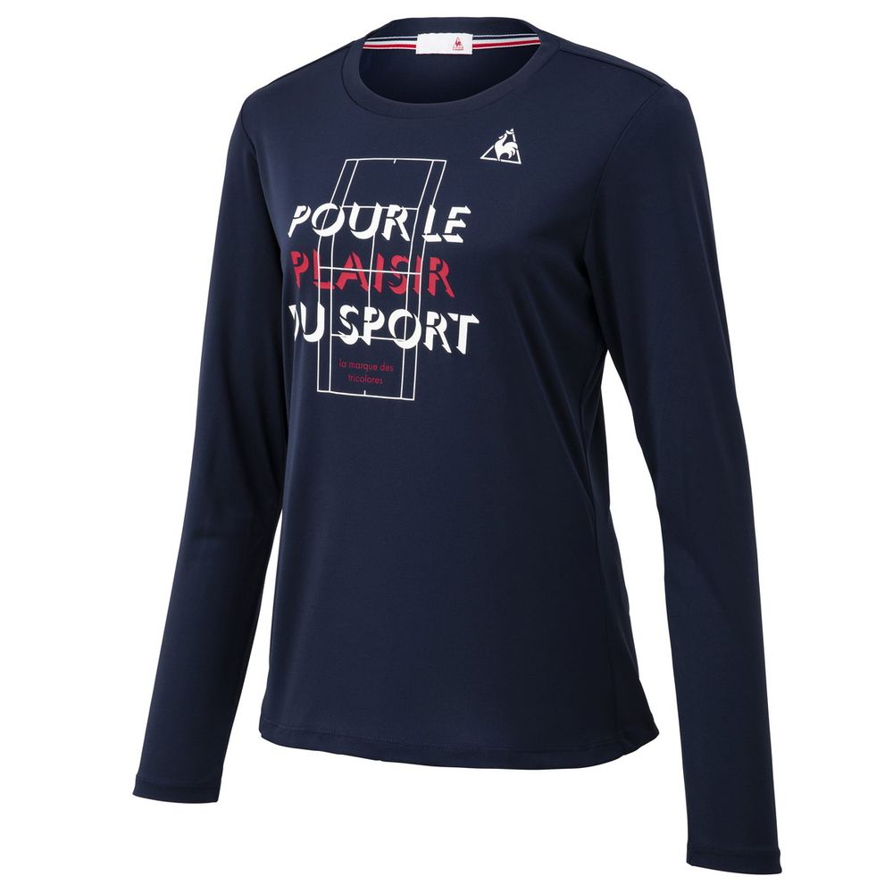 店内全品所10倍増執り行なう中位 ピボットエントリー ル庖丁 Le Coq Sportif 庭球狭衣 レディース 長袖ジャージ Qtwpjb00 ss Vned Org