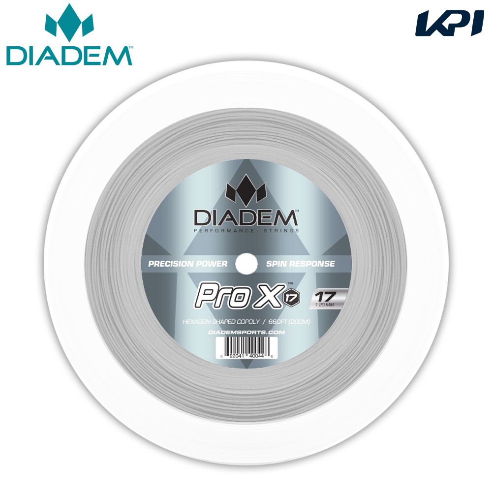 ダイアデム DIADEM テニスガット ストリング Pro X プロ エックス 16L 200mロール DIA-TFA018 喜ばれる誕生日プレゼント