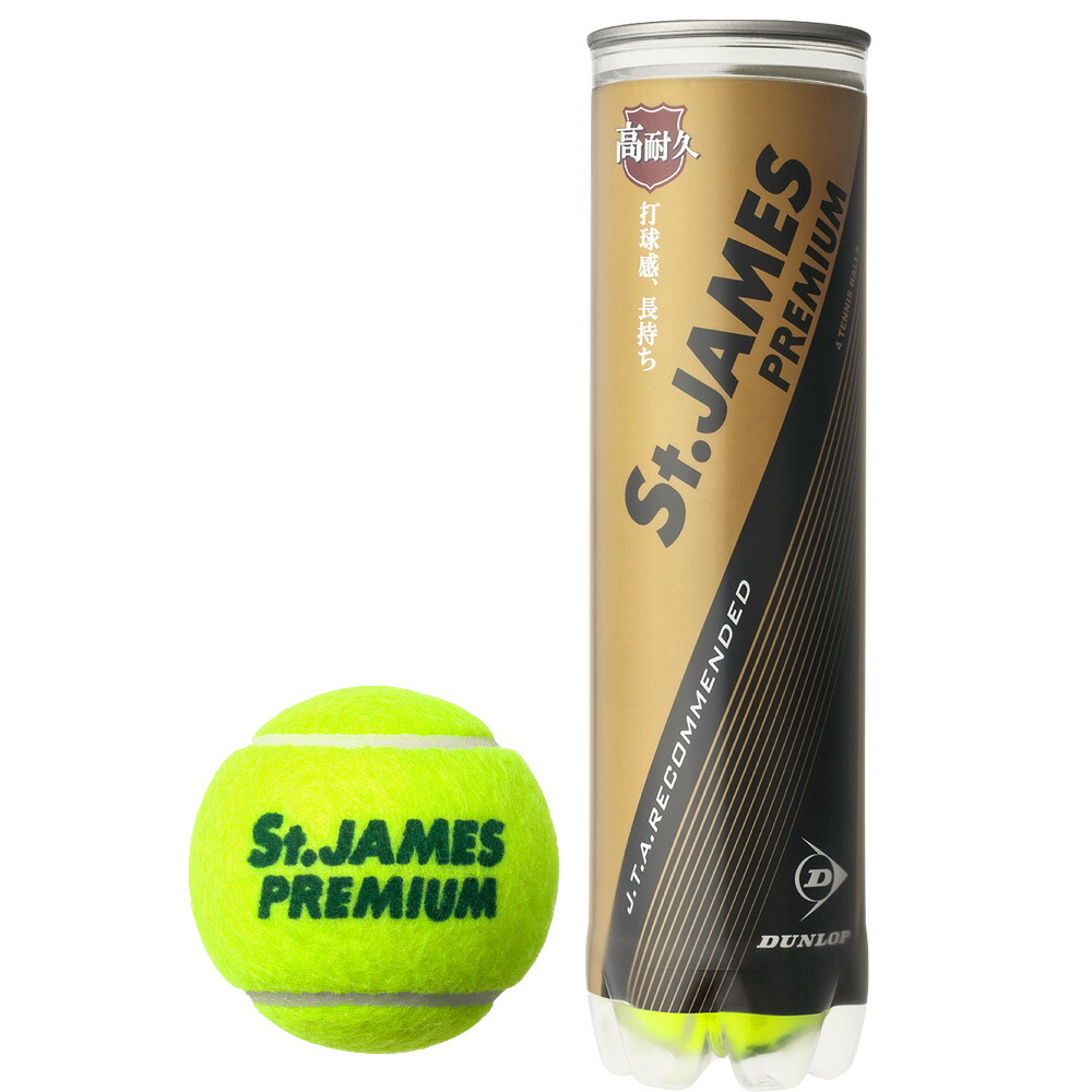 硬式 テニスボール ダンロップ（St.James）50球-connectedremag.com