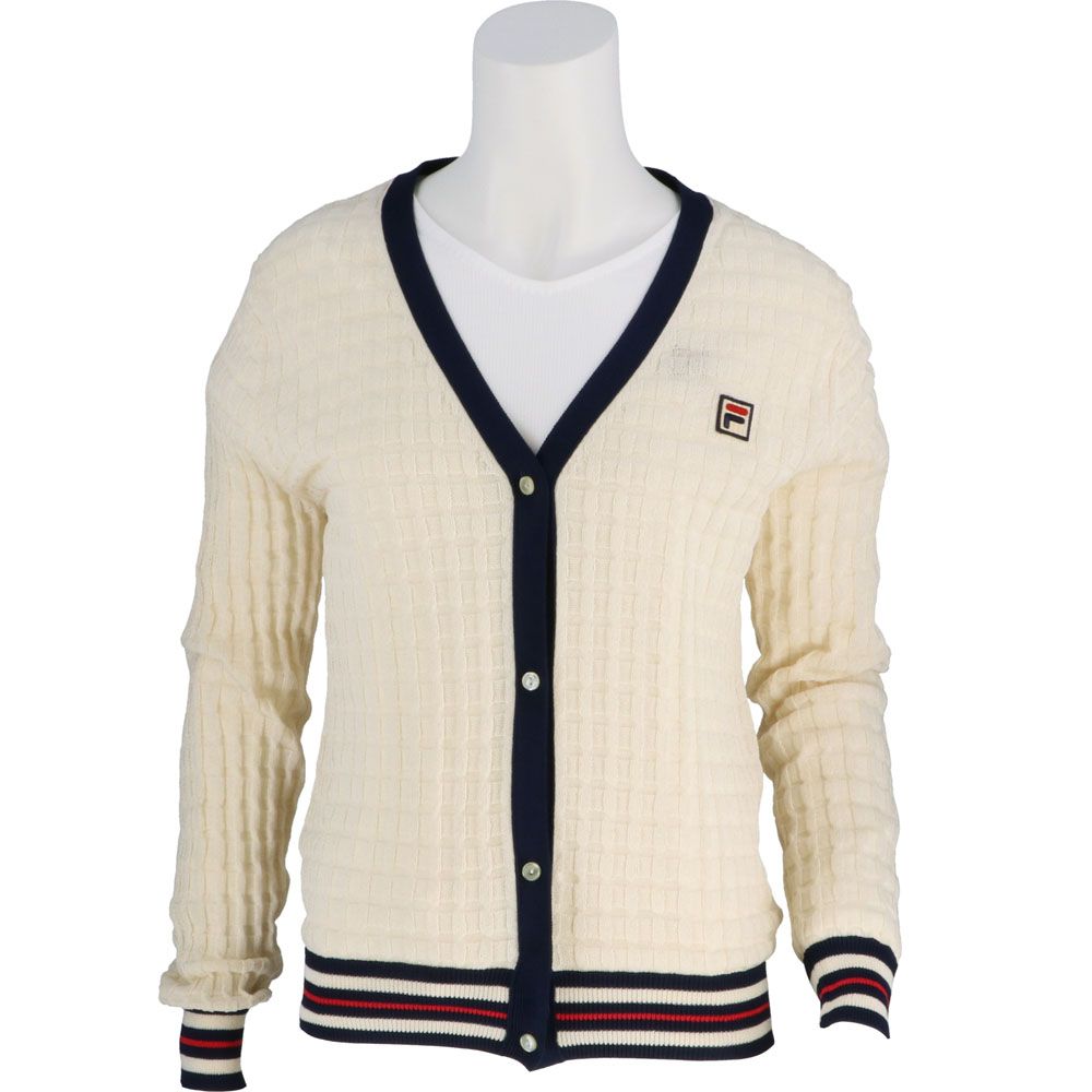 フィラ Fila 庭球服 レディース ウィメンズ カーディガン Vl2147 ss Cannes Encheres Com