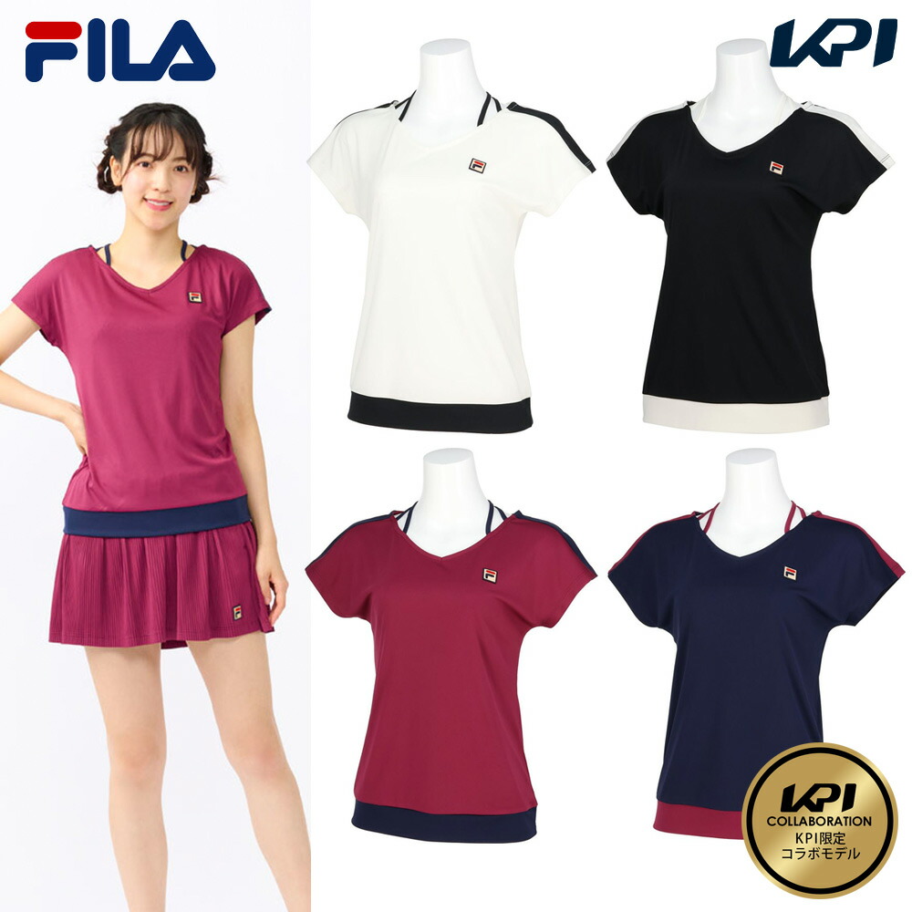 楽天市場】フィラ FILA テニスウェア レディース アップリケTシャツ