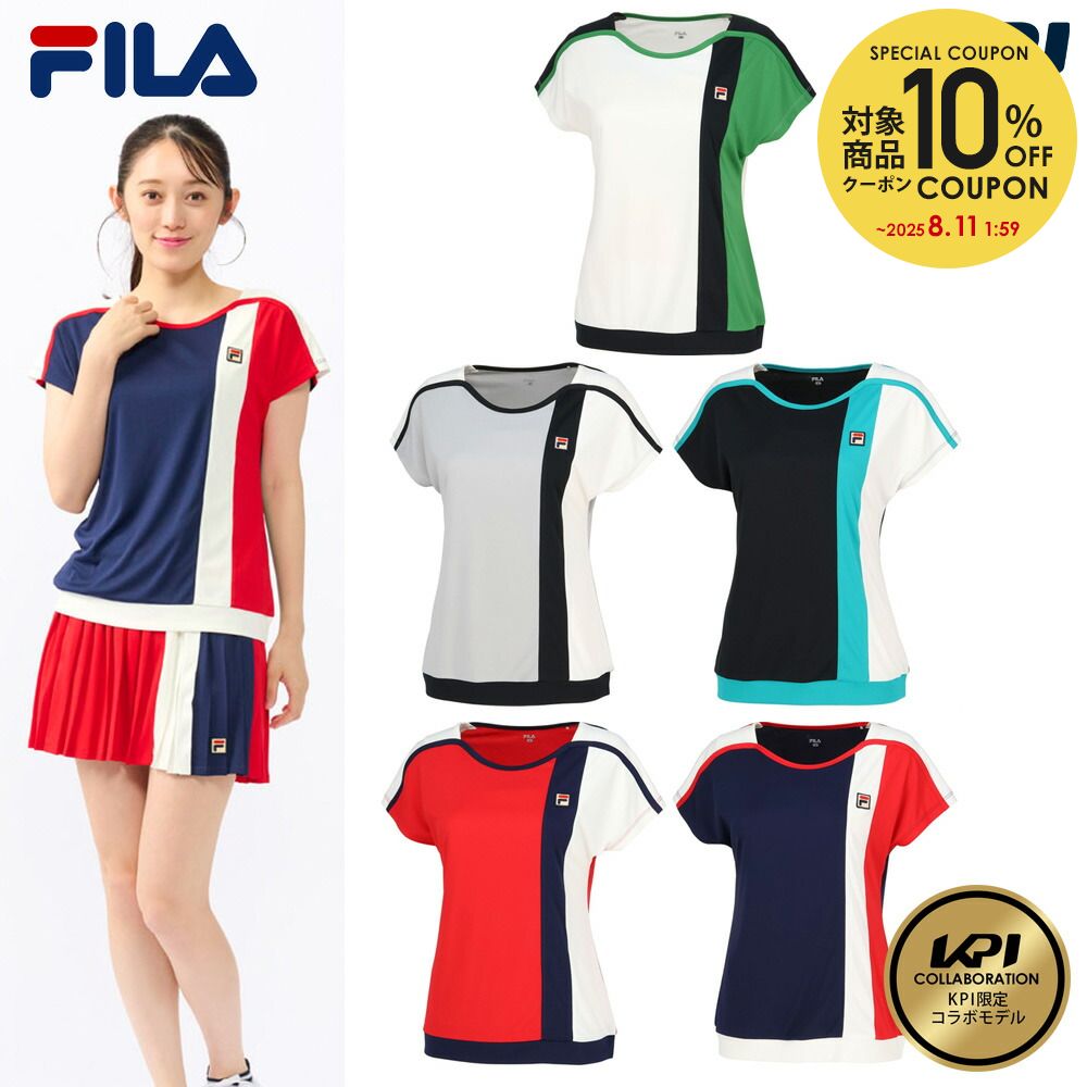 mei★です！【美品】FILAレディーステニスウェア セットアップ M 楽天市場】レディース テニス ウェア 上下セット フィラの通販
