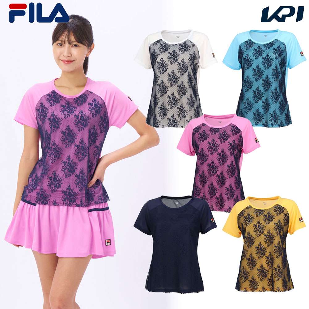 美品　フィラ　FILA テニス　ウエア 楽天市場】グラフィックTシャツ／レディース（VL2941） フィラ