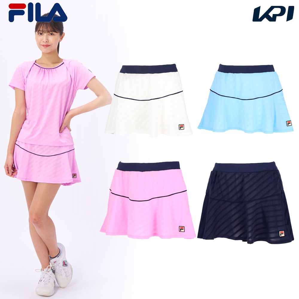 フィラ FILA テニスウェア レディース スコート VL2974 2024FW FILA フィラ テニスウェア レディース スコート VL2974 2024FW
