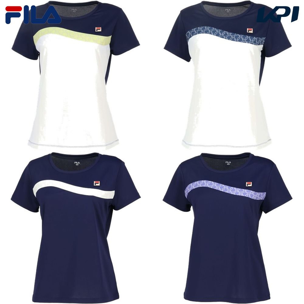 フィラ　テニスウエア フィラ FILA テニスウェア レディース ゲームシャツ VL2949