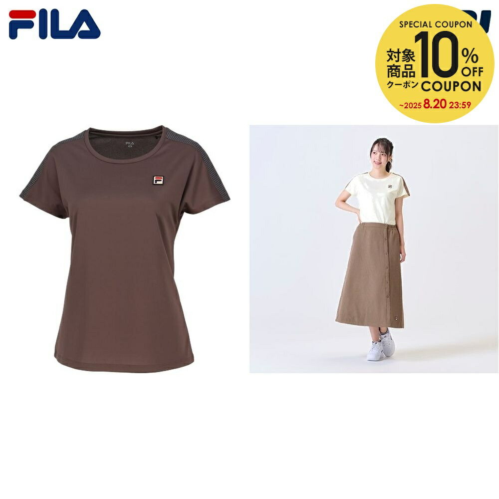 FILA テニスウェア　レディース セットアップ FILA テニスウェア セットアップ - メルカリ