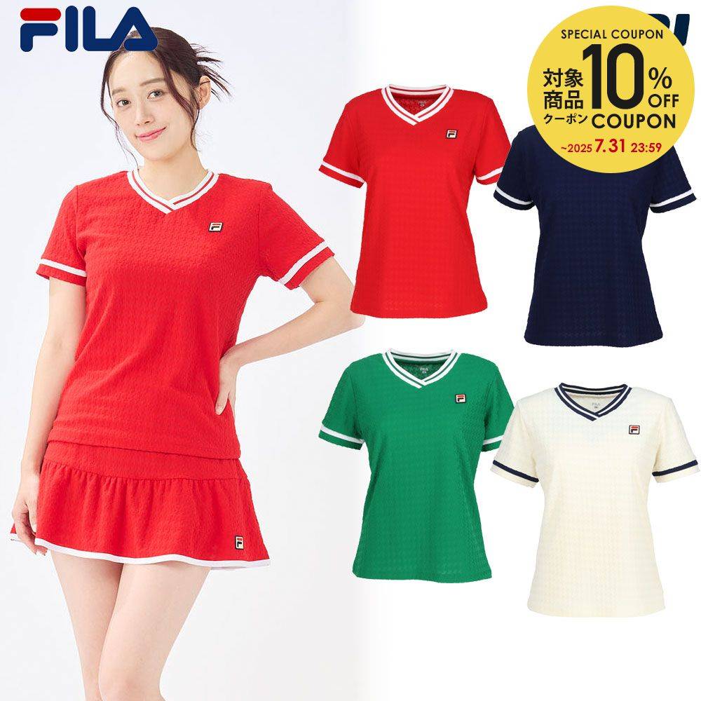 テニスウェア FILA 楽天市場】フィラ FILA テニスウェア レディス グラフィックT