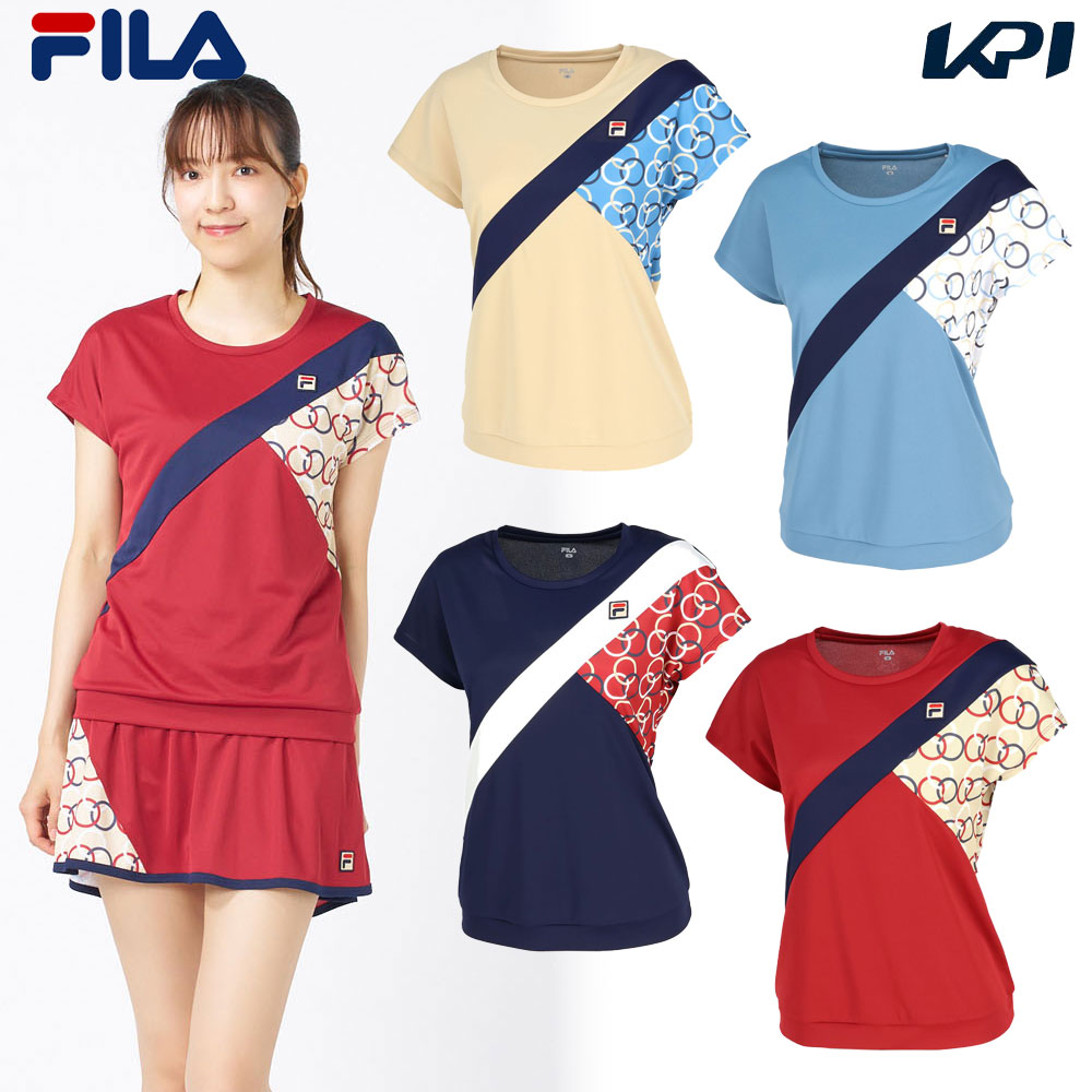 フィラ FILA テニスウェア レディース ベスト EL0254 2025FW FILA（フィラ） テニスウェア レディース ベスト EL0254 2025FW「サン