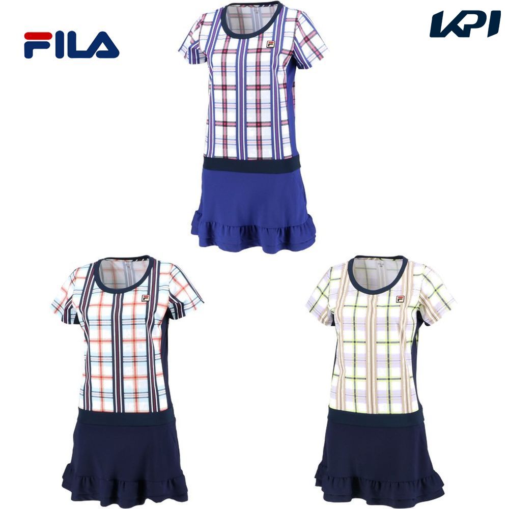 大注目 店内全品ポイント10倍開催中 要エントリー フィラ Fila テニスウェア レディース ウィメンズ ワンピース Vl2157 ss Kpi 国内最安値 Smaypkbontang Sch Id