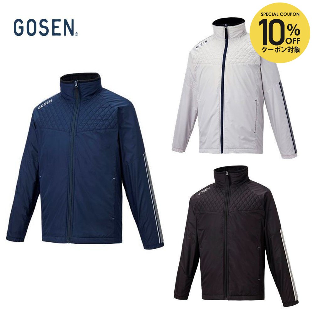 【10％OFFクーポン対象】ゴーセン GOSEN テニスウェア ユニセックス ウィンドウォーマージャケット Y2040 2020FW