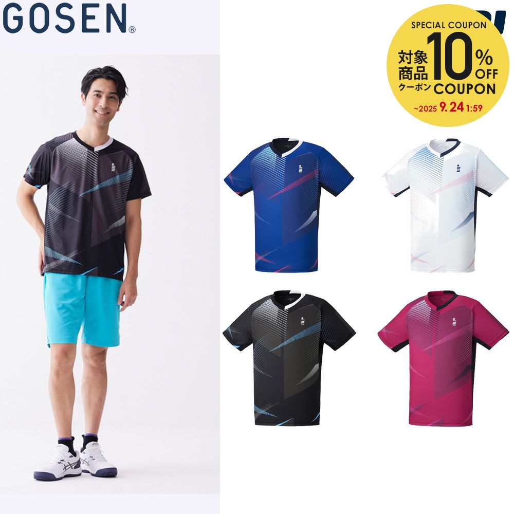 楽天市場】ゴーセン GOSEN テニスウェア グランジションTシャツ