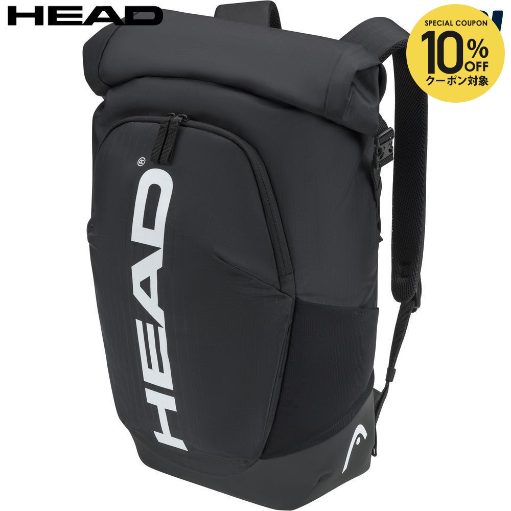 【10％OFFクーポン対象】ヘッド HEAD テニスバッグ・ケース Tour Racqpack BK ツアー ラックパック BK 260806「エントリーでソックスプレゼント」