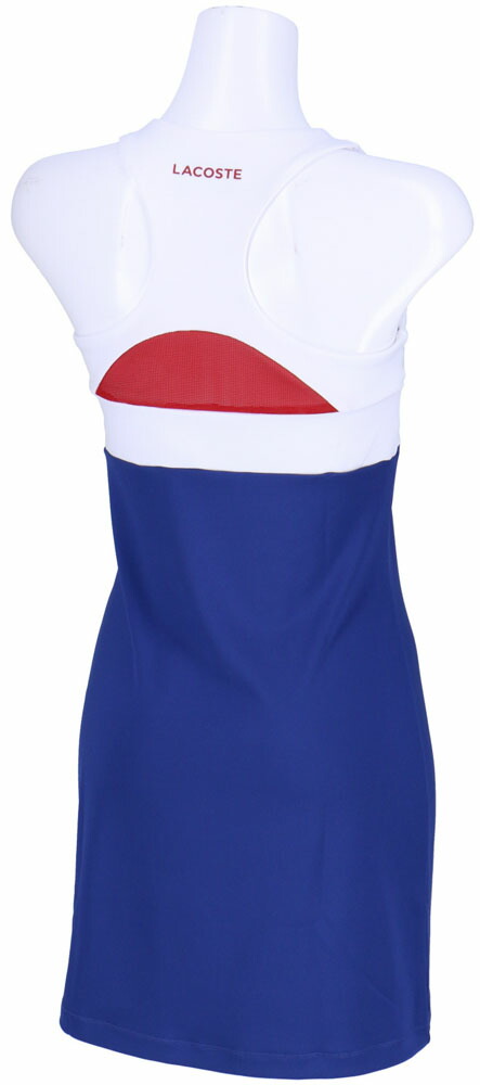 楽天市場 店内全品ポイント10倍開催中 要エントリー ラコステ Lacoste テニスウェア レディース ワンピース ノースリーブ 女子用 Ef7960 U5z 17fw Kpi