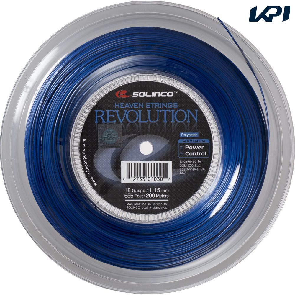 ソリンコ SOLINCO テニスガット・ストリング    レボリューション 200mロール KSC780R kmn-ksc780r-.jpg