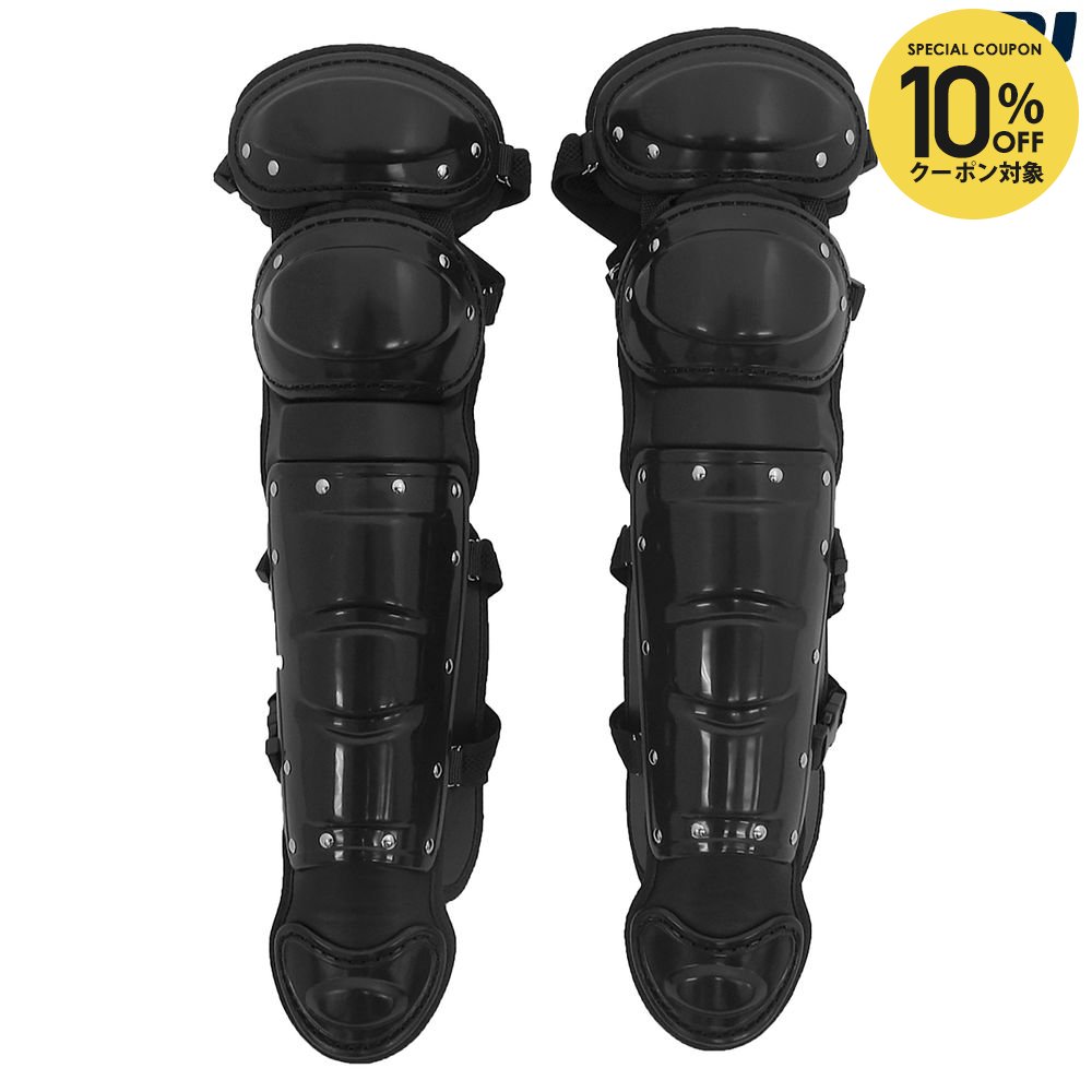 【10％OFFクーポン対象】プロマーク PROMARK 野球その他 少年用ソフトボールキャッチャーレガース　 RG-100BK
