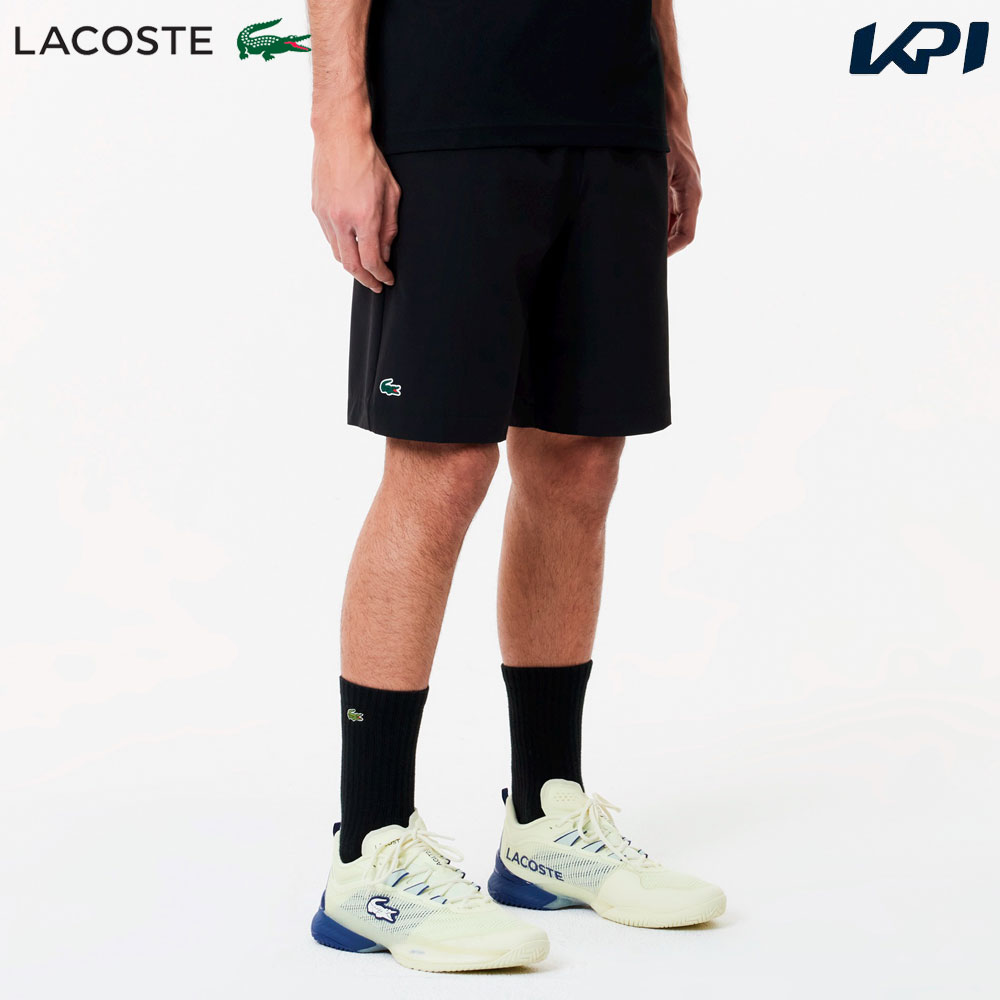 【10％OFFクーポン対象】ラコステ LACOSTE テニスウェア メンズ ウルトラドライトレーニングテニスショーツ GH7452-99-031 2025SS「タオルキャンペーン対象」『即日出荷』