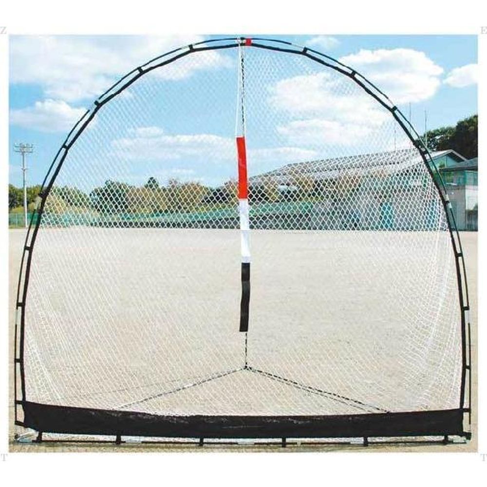 楽天市場】ゼット ZETT 野球その他 投手用L型防球ネット(脚部回転式)脚