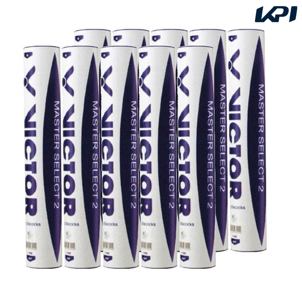 VICTOR シャトルコック２本 てっつ VICTOR バドミントン エアーシャトル シャトルコック シャトル