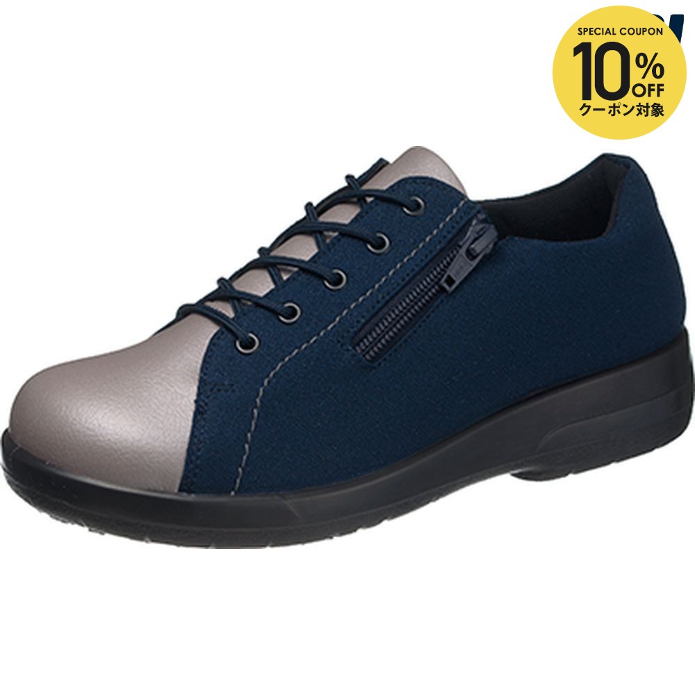 【10％OFFクーポン対象】ASAHI アサヒシューズ カジュアルシューズ レディース TOP DRY TDY3990A NVコンビ AF39904AA