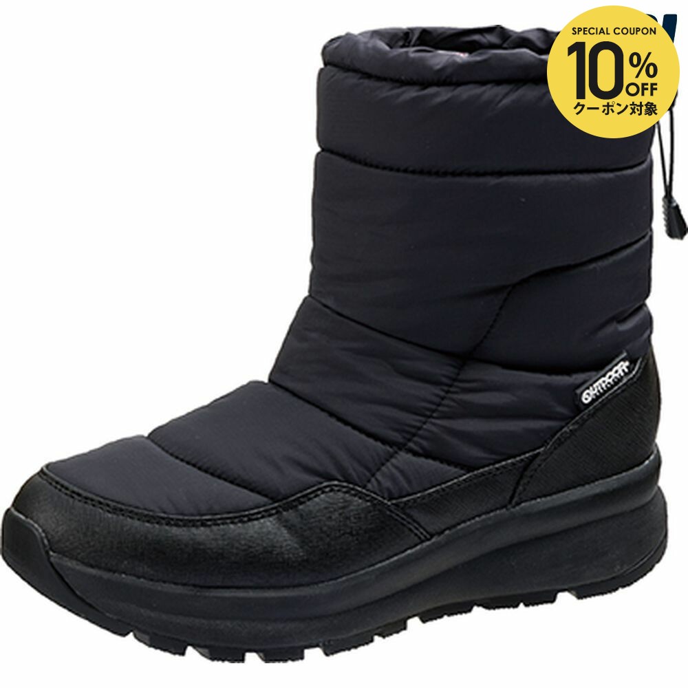【10％OFFクーポン対象】ASAHI アサヒシューズ アウトドアシューズ ユニセックス アウトドアプロダクツ ODP 713WS BK KF74613