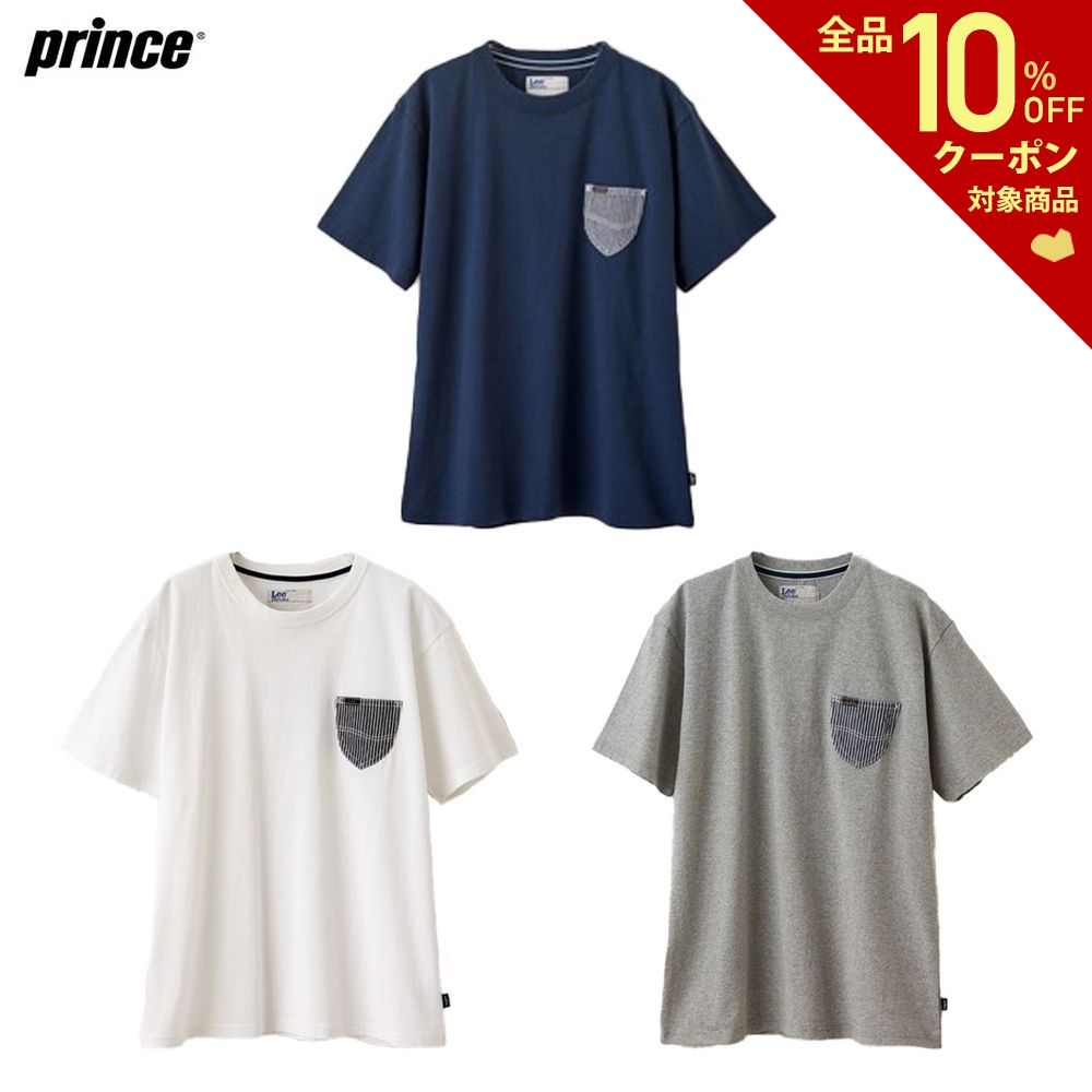 あす楽対応 プリンス Prince × Lee コラボ テニスウェア メンズ Tシャツ LT2553 SSウェア ベストセラー 即日出荷 至上
