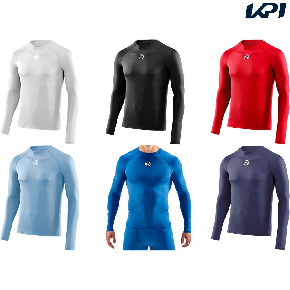 【10％OFFクーポン対象】スキンズ SKINS 健康・ボディケアウェア メンズ コンプレッションウエア シリーズワン 長袖 18121110 2024FW