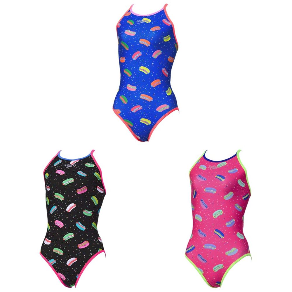 【10％OFFクーポン対象】スピード Speedo 水泳水着 レディース ホットドッグターンズスーツ / HOTDOG T-SUIT STW02604
