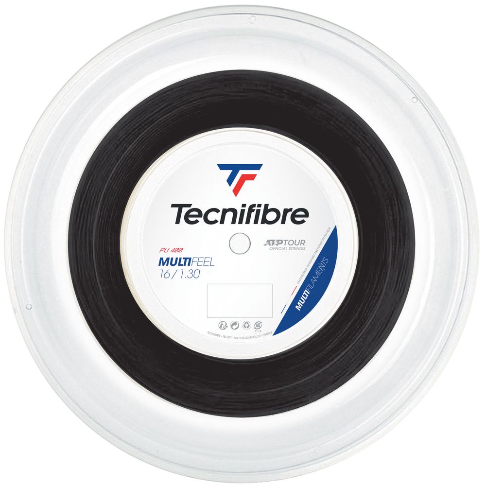 テクニファイバーTecnifibreテニスガット・ストリングMULTIFEEL(マルチフィール)1.30mm200mロールTFR221