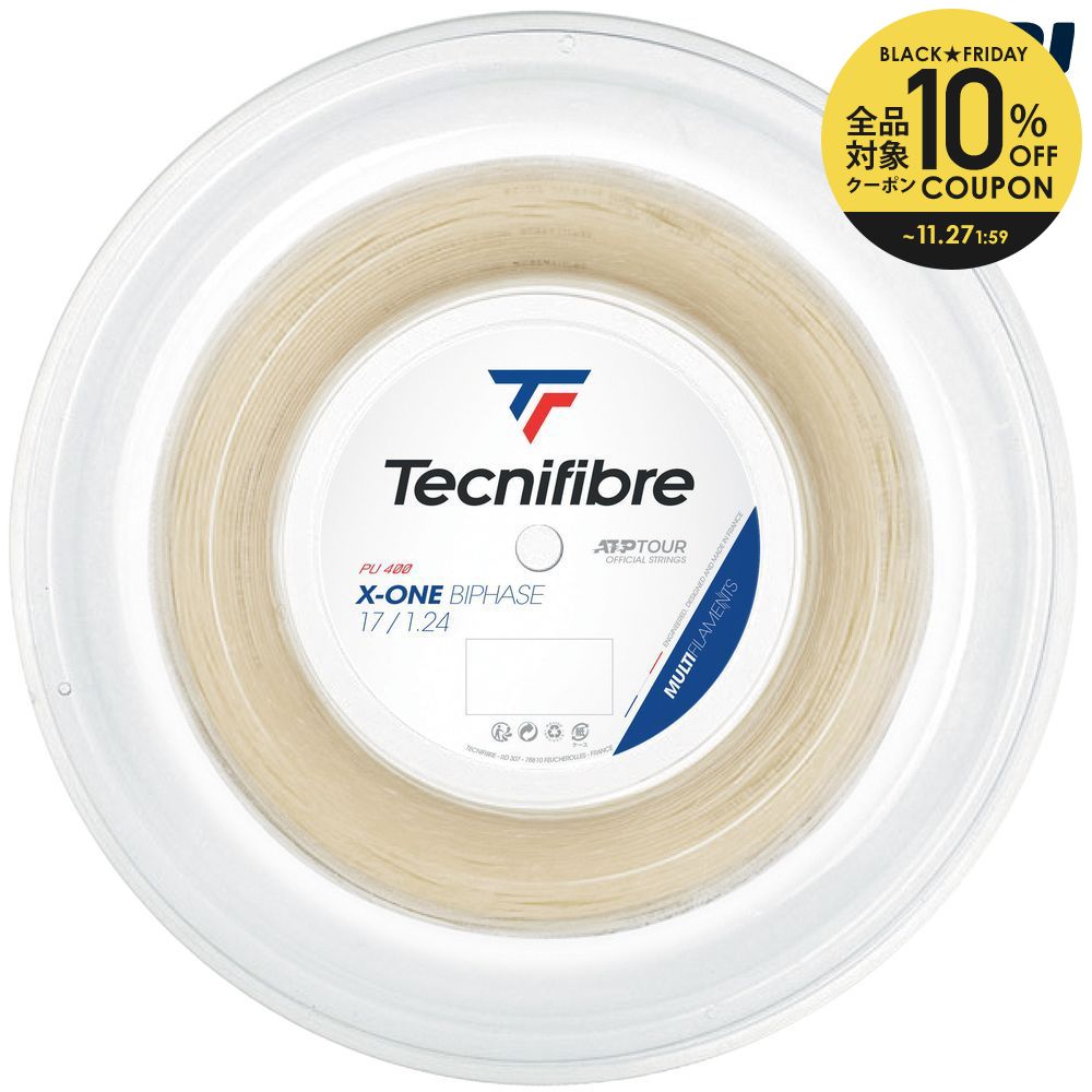 95%OFF!】 あす楽対応 テクニファイバー Tecnifibre テニスガット ストリング X-ONE BIPHASE エックス