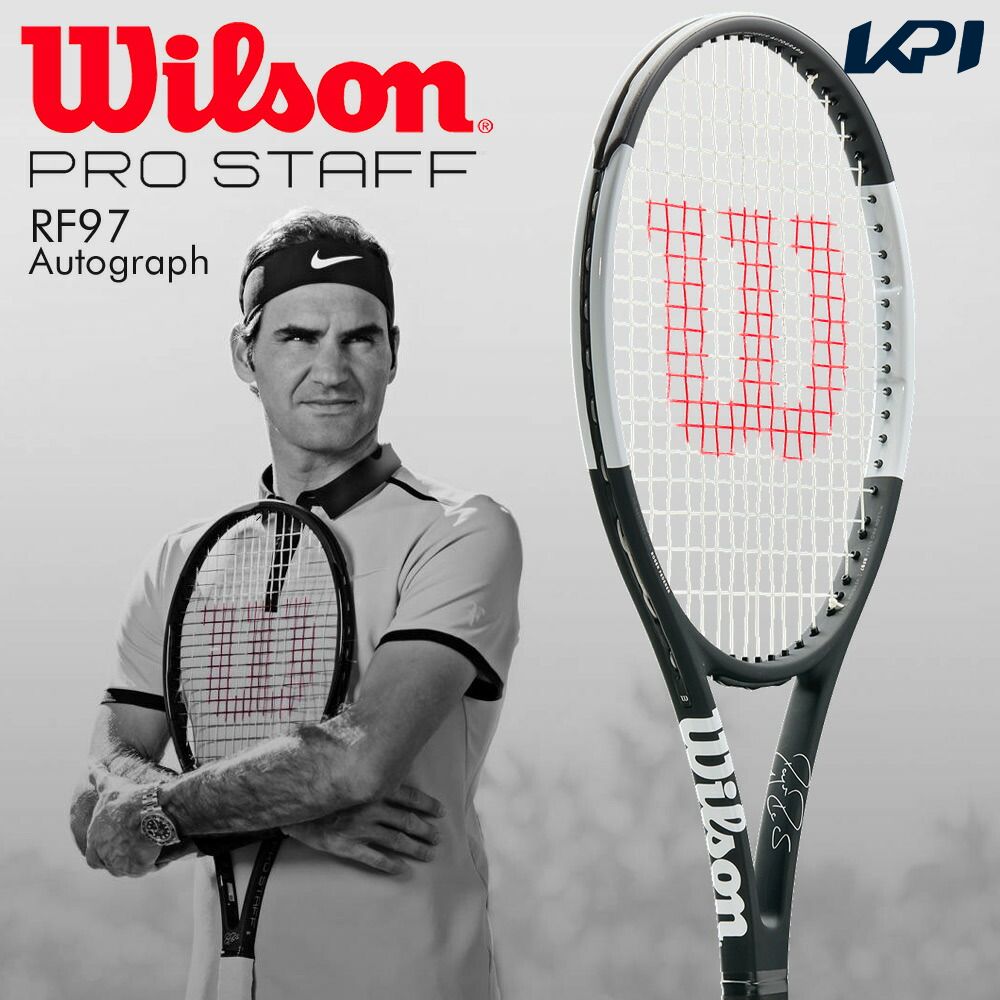 楽天市場 あす楽対応 ウイルソン Wilson 硬式テニスラケット プロスタッフ Rf 97 オートグラフ Pro Staff Rf97 Autograph Wrt7417 ウイルソンラケットセール 即日出荷 フレームのみ Kpi