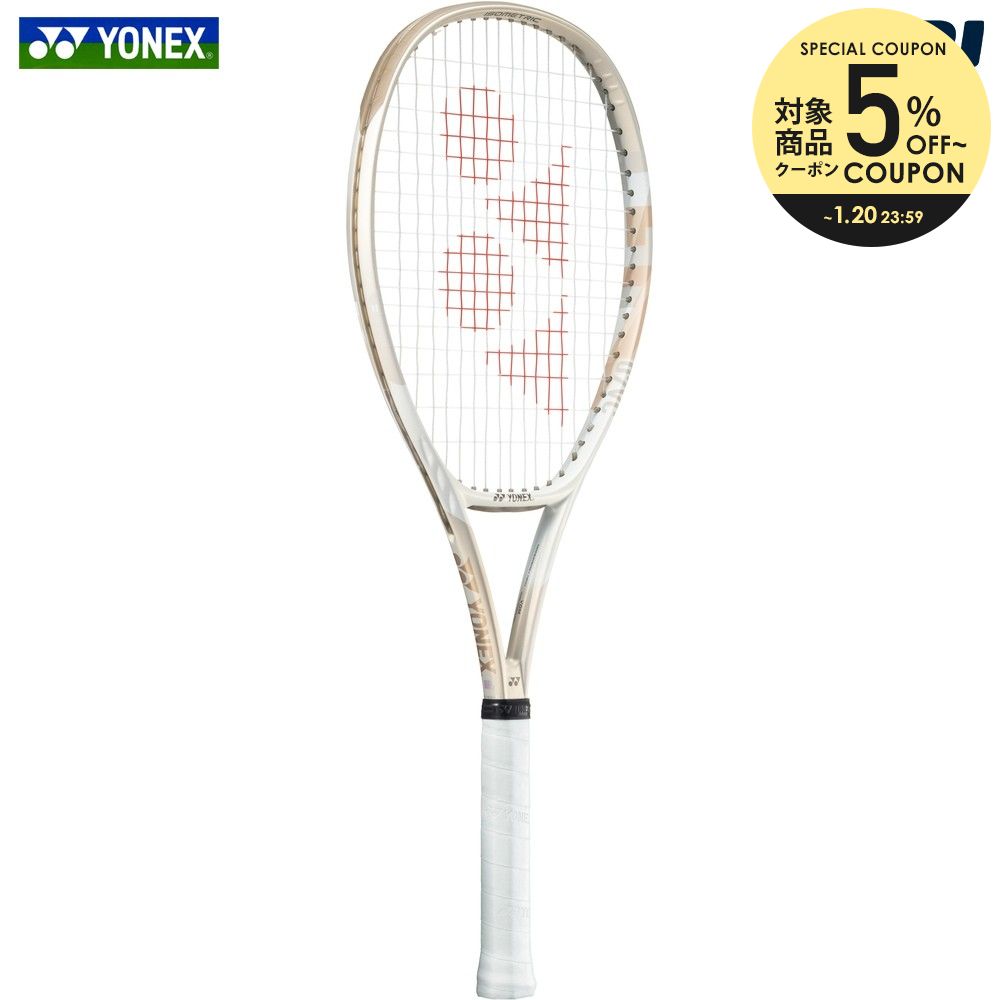 【楽天市場】【全品10％OFFクーポン〜8/25 1:59】ヨネックス YONEX テニスラケット VCORE 100L Vコア 100L  サンドベージュ フレームのみ 07VC100L-194 8月下旬発売予定※予約 : KPI