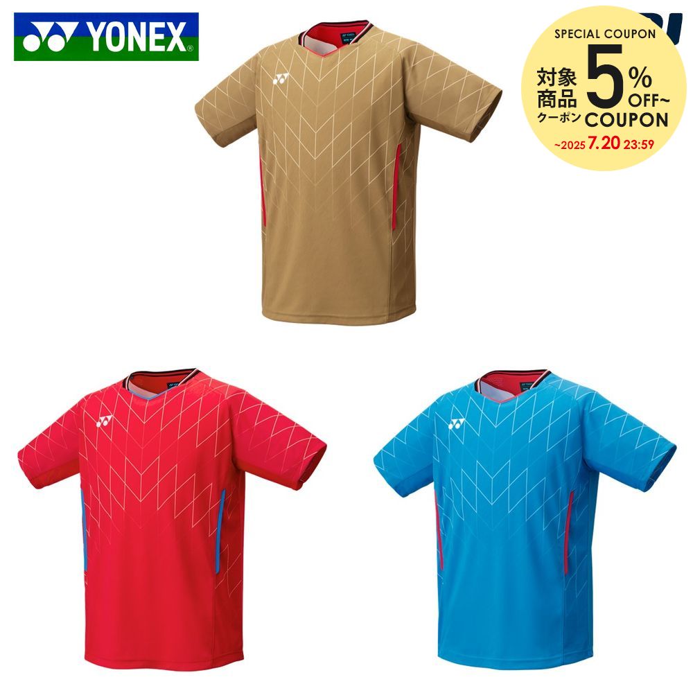 YONEX '25 ソフトテニス 日本代表モデル ゲームシャツ(MEN)