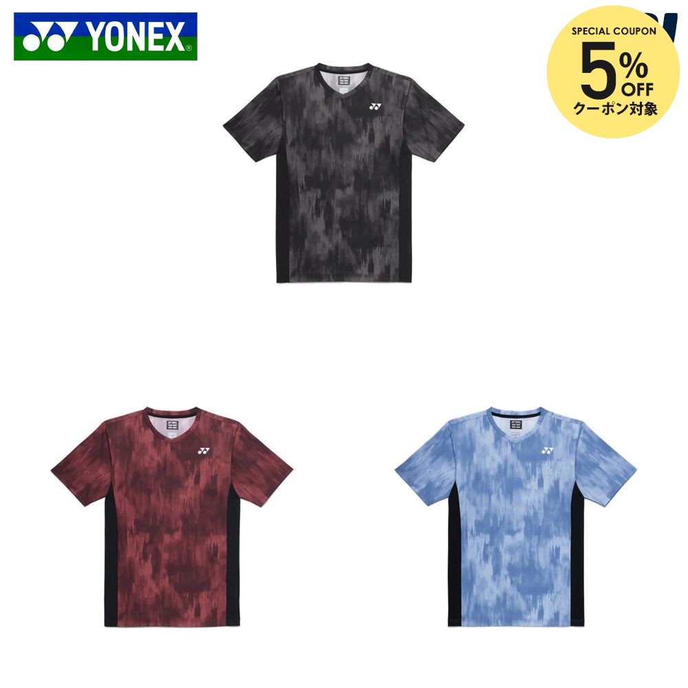 【5％OFFクーポン対象】ヨネックス YONEX テニスウェア ユニセックス ユニゲームシャツ 10741 2026SS