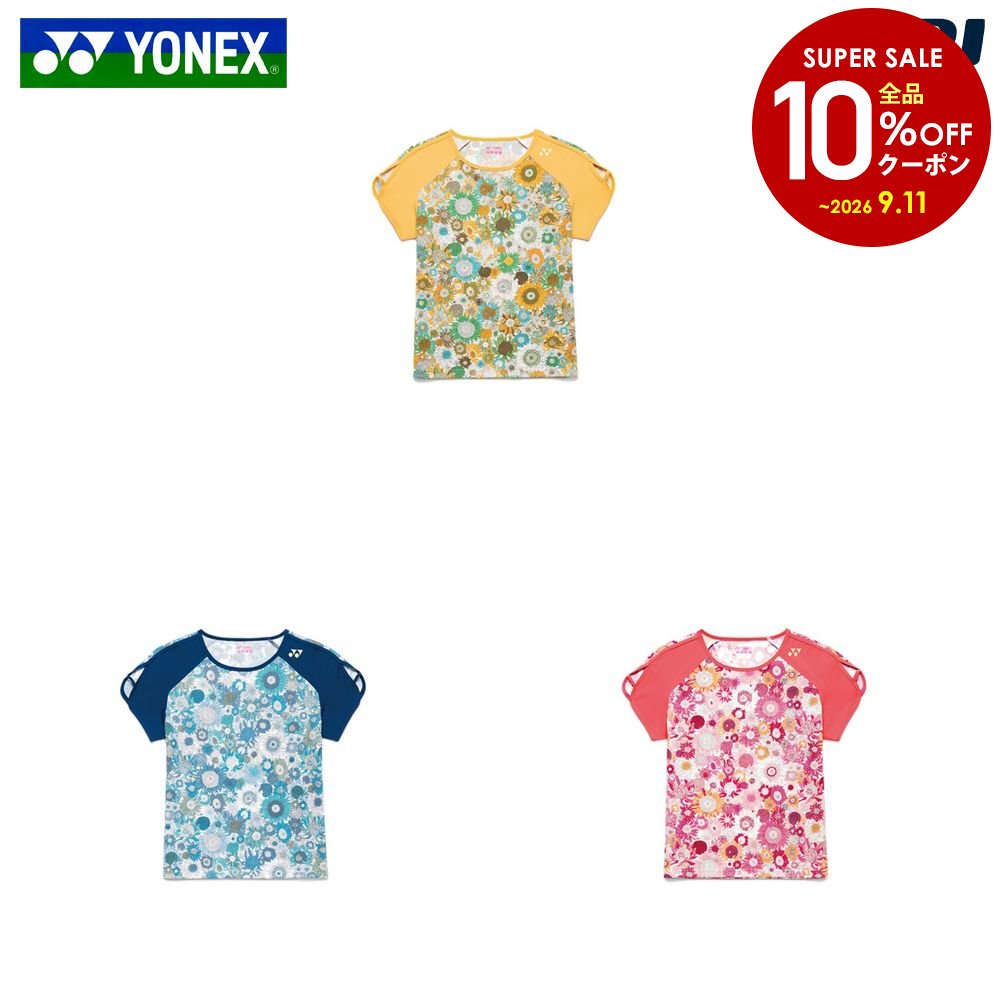 【5%OFFクーポン対象】ヨネックス YONEX テニスウェア レディース ウィメンズゲームシャツ 20976 2026SS｜KPI