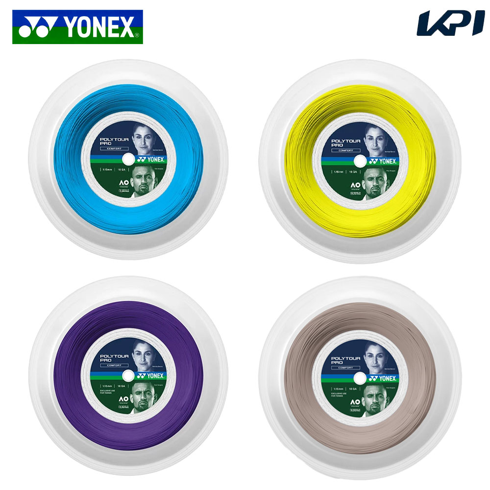 ヨネックス YONEX テニスガット・ストリング ポリツアープロ115 200mロール PTP115R2