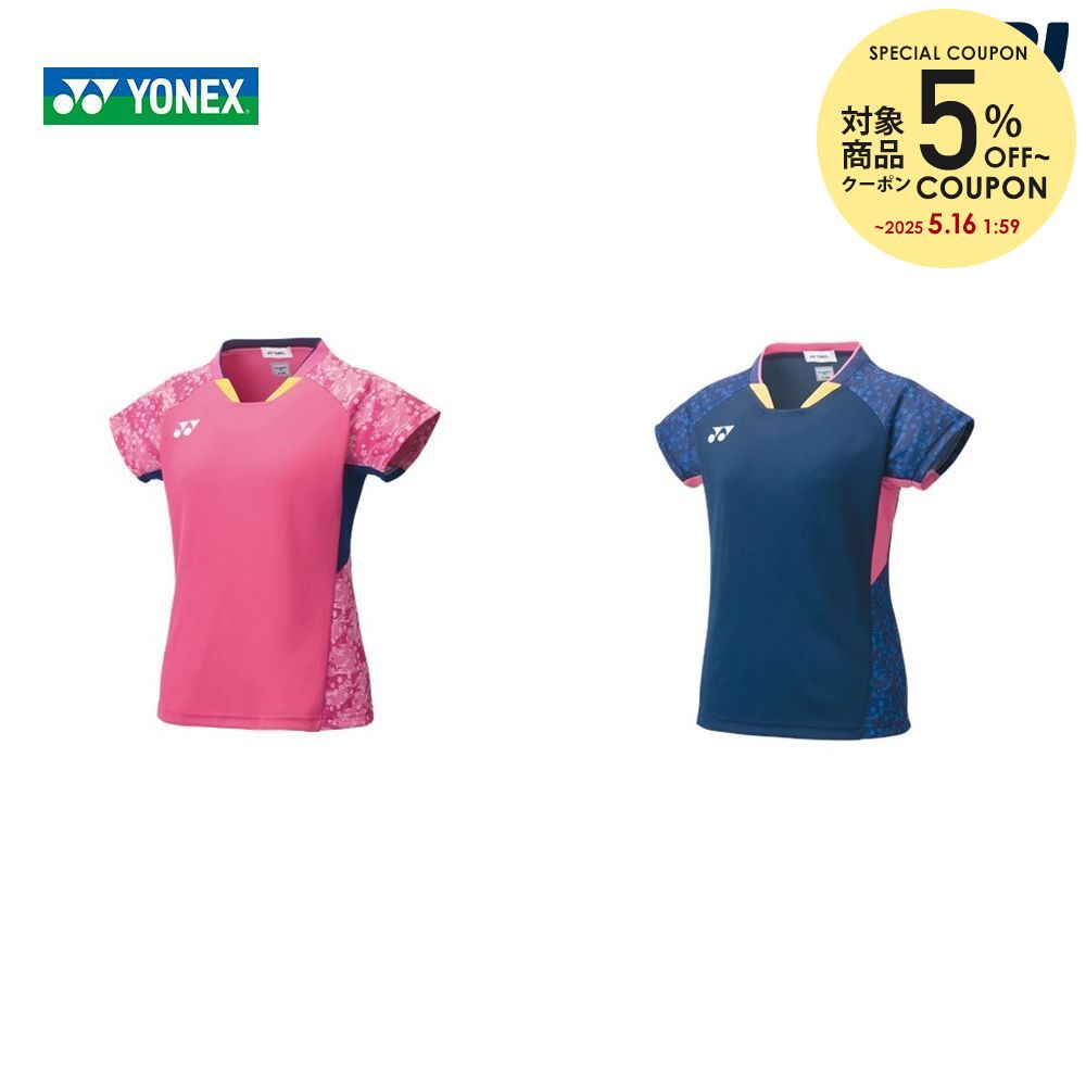 経典ブランド あす楽対応 ヨネックス YONEX バドミントンウェア レディース ゲームシャツ 20497 2019SS 夏用 冷感 即日出荷 