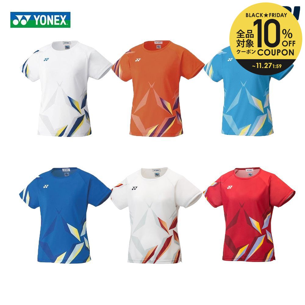 楽天市場】【全品10％OFFクーポン〜10/30】ヨネックス YONEX テニスウェア レディース ゲームシャツ 20667 2022SS : KPI