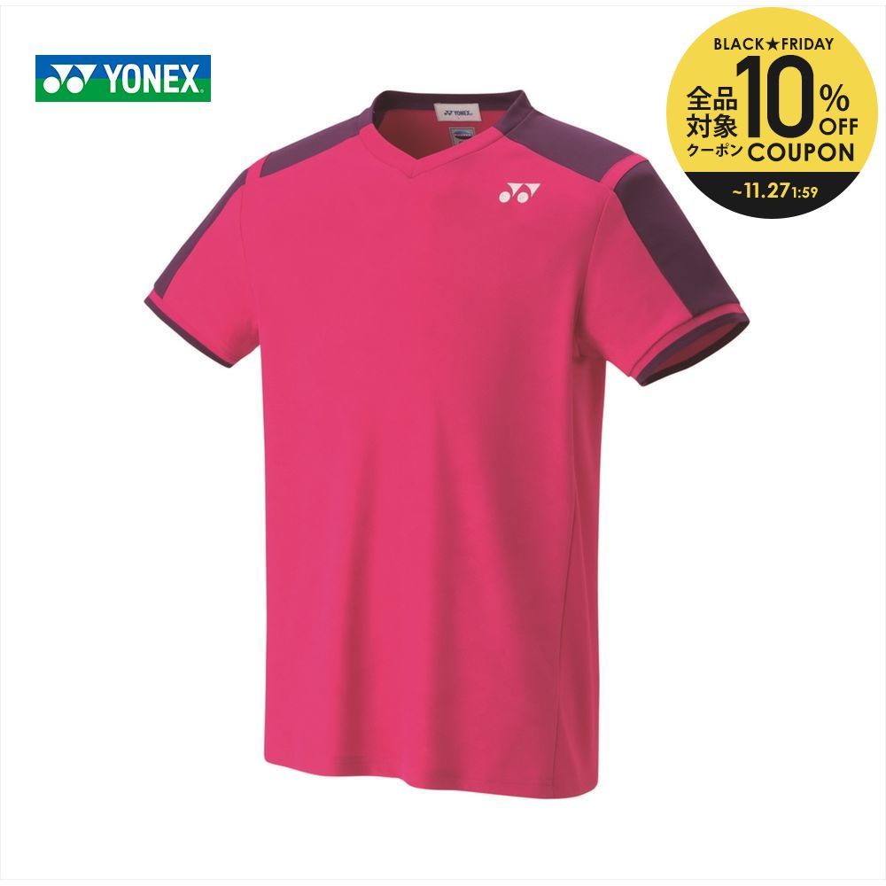 楽天市場】【全品10％OFFクーポン〜3/28】「あす楽対応」ヨネックス YONEX テニスウェア ユニセックス ユニゲームシャツ（フィットスタイル）  10267-472 2018SS 『即日出荷』 夏用 冷感 : KPI