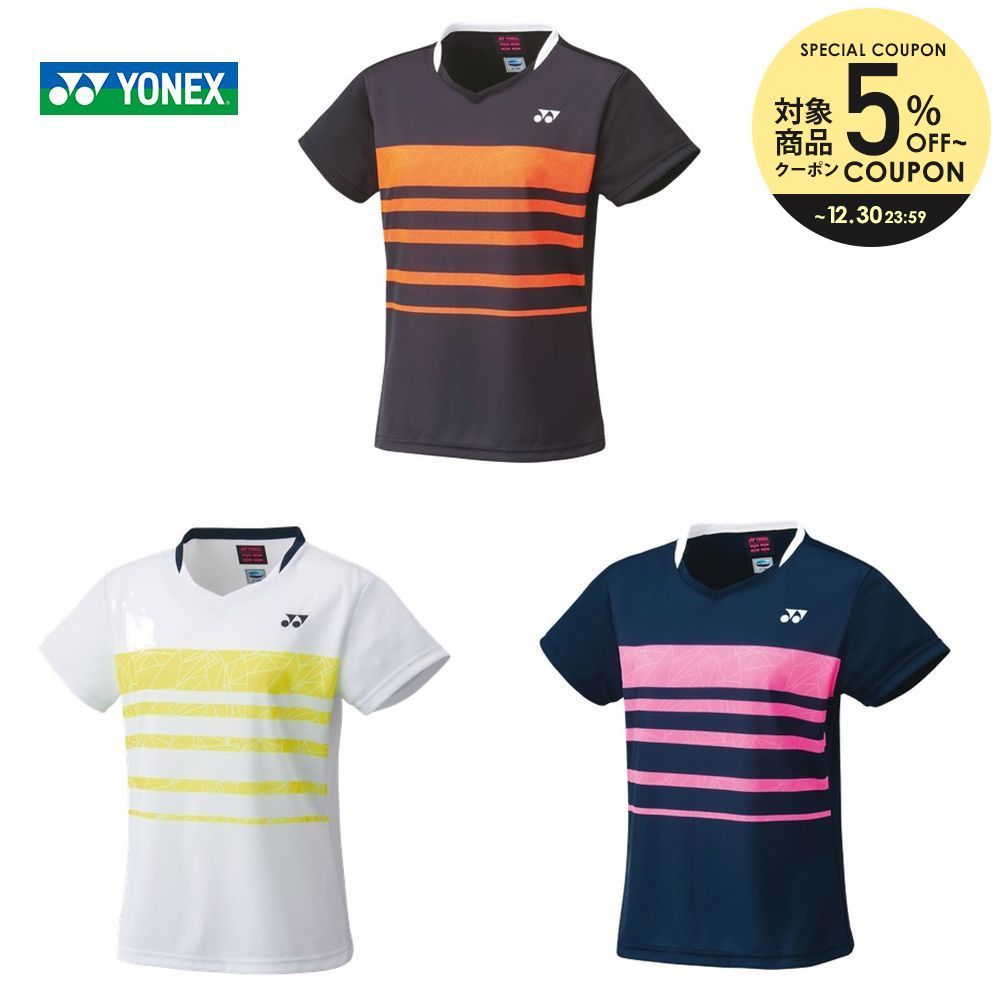 楽天市場】【全品10％OFFクーポン〜10/30】ヨネックス YONEX テニスウェア レディース ゲームシャツ 20667 2022SS : KPI