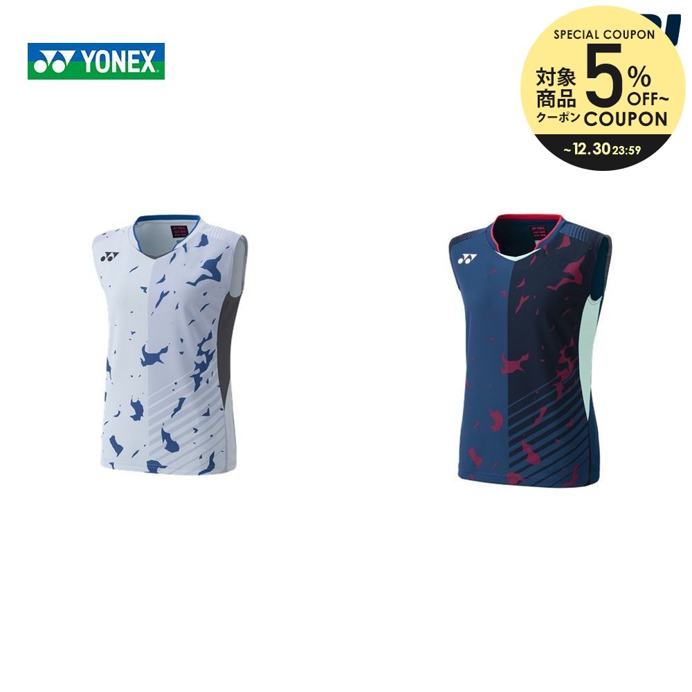 楽天市場】【全品10％OFFクーポン▽〜3/20】ヨネックス YONEX テニスウェア レディース ゲームシャツ（ノースリーブ） 20674  2022SS : KPI